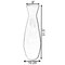 Uniquewise 31.5" Classic Bamboo Floor Vase Handmade, For Dining, Living, Entryway, Glossy Purple QI003242.L.PUR - alternate 6
